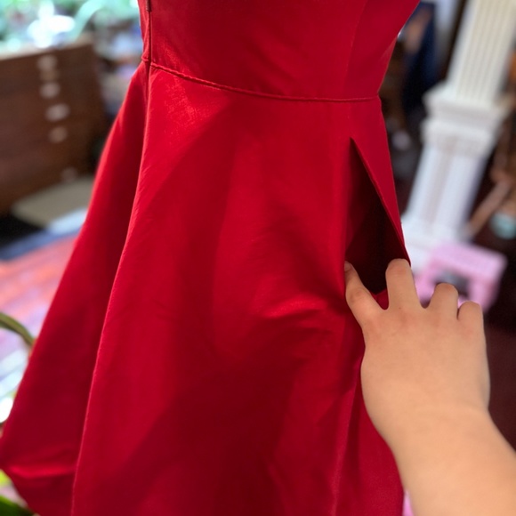 Alyce Paris Size 4 Red prom dress - Picture 6 of 9